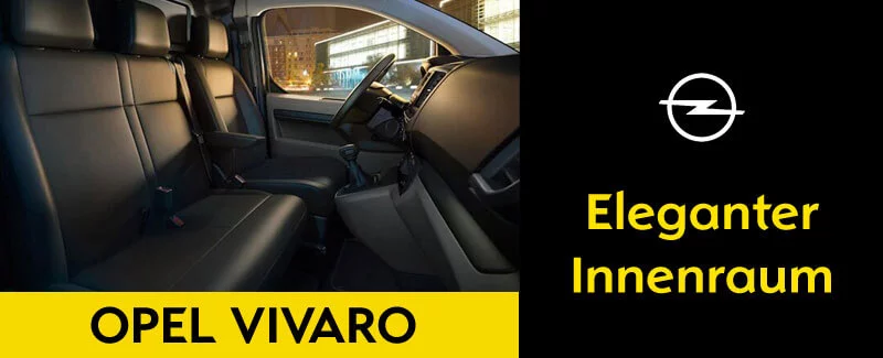 Opel Vivaro Cargo - Cleveres Ladekonzept, mobile Büro-Funktionen